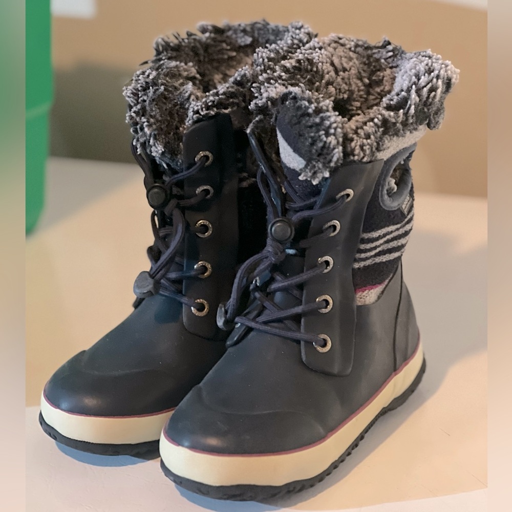 Wool winter boots - Bogs - girls size 12
